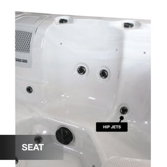 Canadian Spa Company Erie SE GL 6-Person 46-Jet Hot Tub - KH-10104