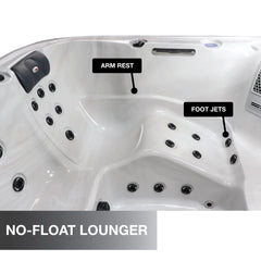 Canadian Spa Company Cambridge 6-Person 34-Jet Hot Tub - KH-10141