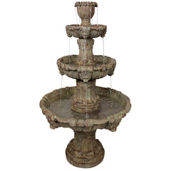 Design Toscano - Medici Lion Four-Tier Fountains - KY2037