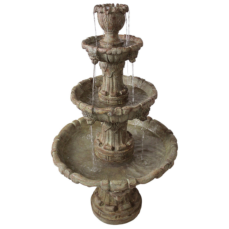 Design Toscano - Medici Lion Four-Tier Fountains - KY2037