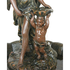 Design Toscano - Heavenly Moments Angel Sculptural Fountain - KY3002