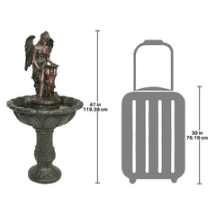 Design Toscano - Heavenly Moments Angel Sculptural Fountain - KY3002