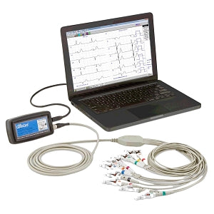 Nasiff CardioResting ECG Systems - Cardio Resting ECG System, Wireless (iOS and Android Mobile Apps - Laptops)