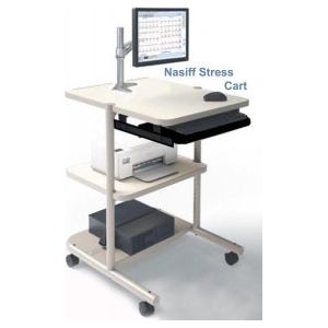 Nasiff Associates Inc 3 Shelf ECG Carts - CART, STRESS, 3, SHELF - TK-STRESSCART