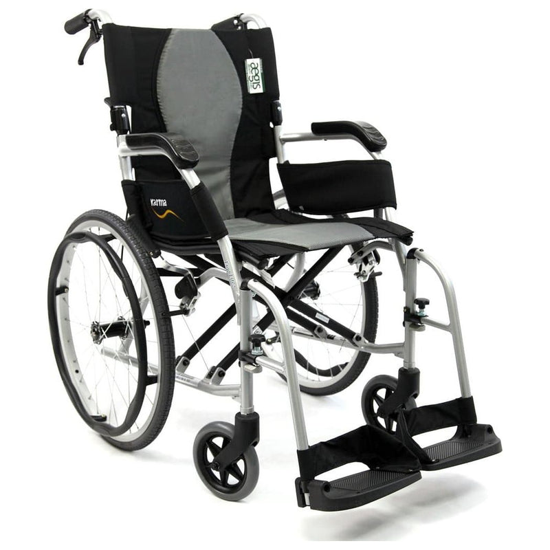 Karman Healthcare Ergo Flight Ultralight Folding Manual Wheelchair