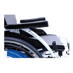 Karman Healthcare Ergo S-115F18 Ultra Light Wheelchair with Quick Release MAG Wheels