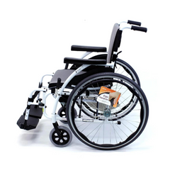 Karman Healthcare Ergo S-115F18 Ultra Light Wheelchair with Quick Release MAG Wheels