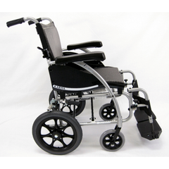 Karman Healthcare S-115-TP Ergonomic Portable Transport Wheelchair