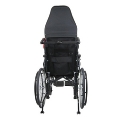 Karman Healthcare Ergonomic V-Seat Reclining Wheelchair, Diamond Black - MVP-502-TP