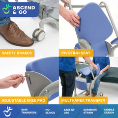 MobilePatientLift Ascend & Go Sit to Stand Patient Lift - MP-P02