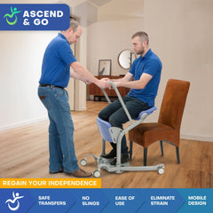 MobilePatientLift Ascend & Go Sit to Stand Patient Lift - MP-P02