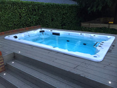 Canadian Spa Company St. Lawrence 16ft 15-Person 72-Jet Swim Spa - KS-10028