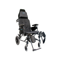 Karman Healthcare Ergonomic V-Seat Reclining Wheelchair, Diamond Black - MVP-502-TP