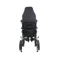 Karman Healthcare Ergonomic V-Seat Reclining Wheelchair, Diamond Black - MVP-502-TP