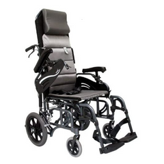 Karman Healthcare Lightweight Foldable Aluminum VIP-515-TP Tilt-in-Space Wheelchair