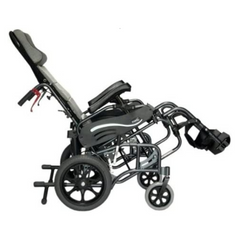 Karman Healthcare Lightweight Foldable Aluminum VIP-515-TP Tilt-in-Space Wheelchair