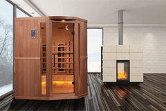 SAUNAONES™ 3 Person FAR Infrared Sauna Soothing 3