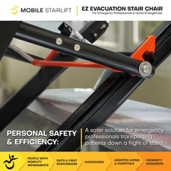 MobileStairLift EZ Evacuation Stair Chair - EVCH