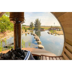 SAUNAONES™ Barrel Sauna Serenity Nature Air 4