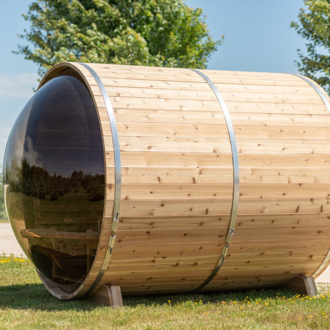 SAUNAONES™ Barrel Sauna Serenity Nature Air 4