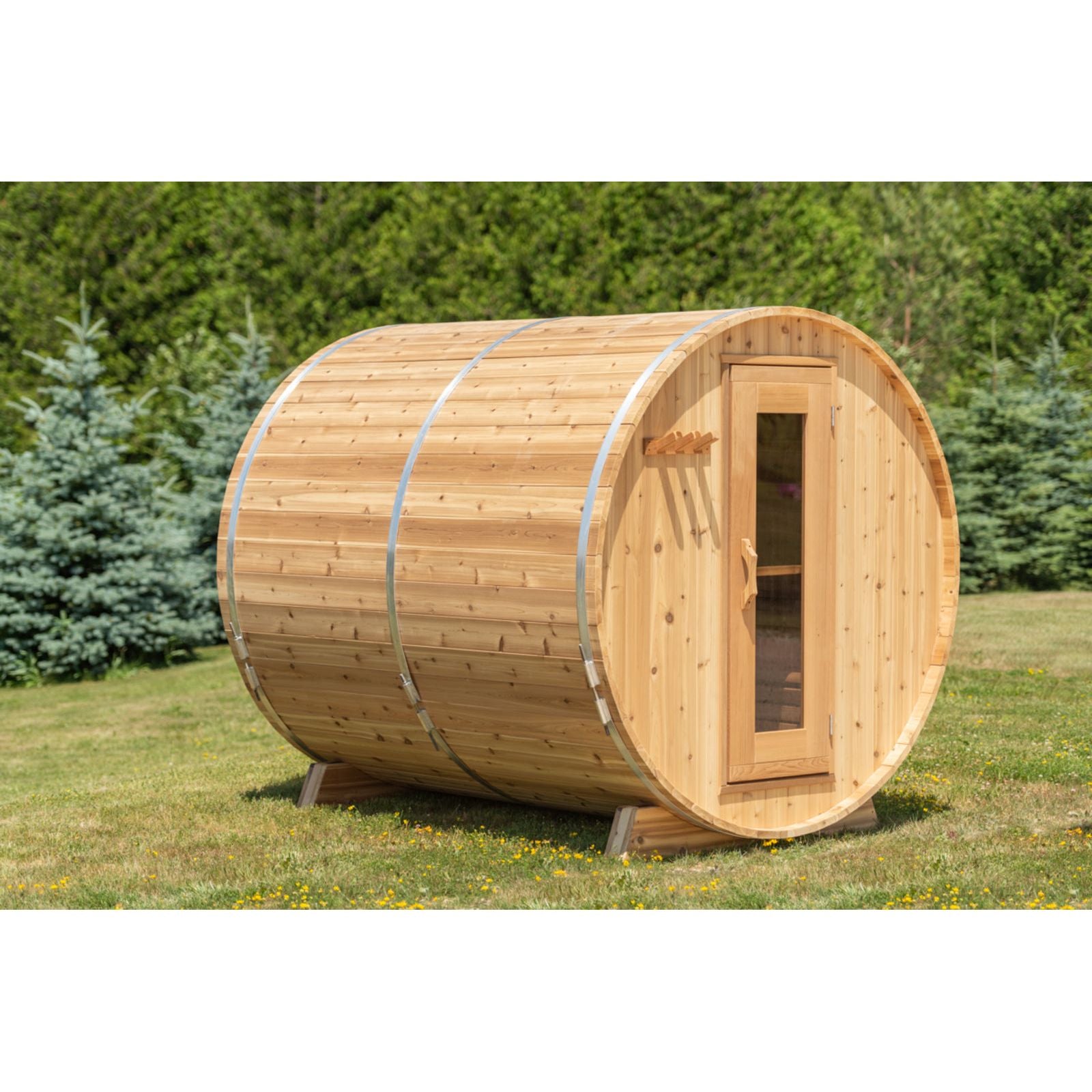 SAUNAONES™ Barrel Sauna Serenity Nature Air 4