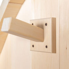 Dundalk Solid Cedar Single Towel Hook 603022