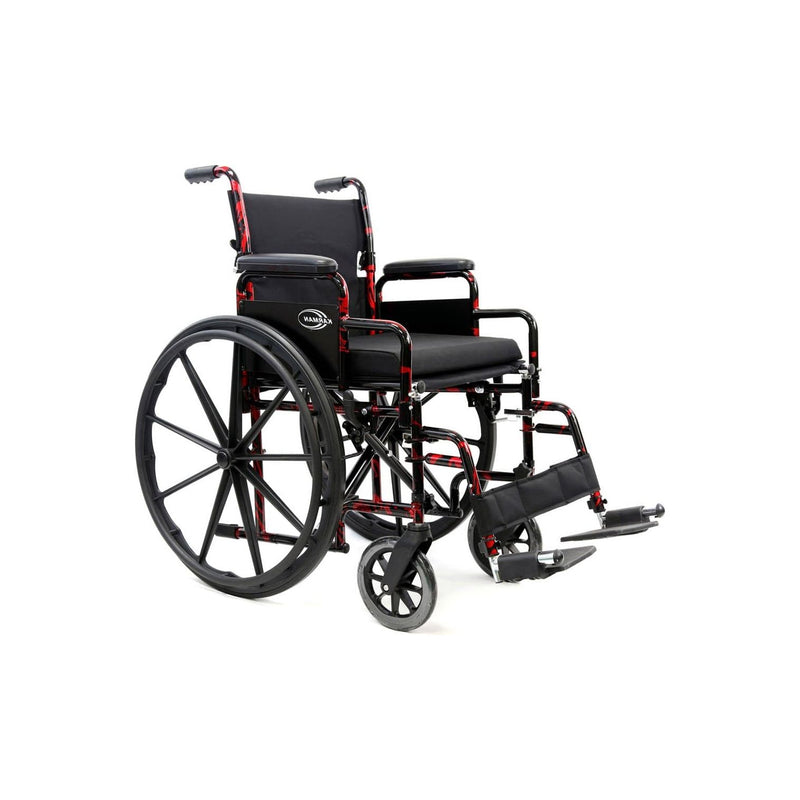 Karman Healthcare Red Streak Lightweight Wheelchair - LT-770Q