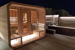 SAUNAONES™ Square Sauna Minimalist Refresh 1