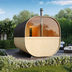 SAUNAONES™ Barrel Sauna Serenity Nature Air 6