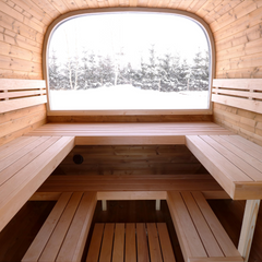 SAUNAONES™ Square Sauna Minimalist Refresh 6