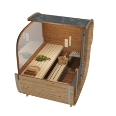 SAUNAONES™ Square Sauna Minimalist Refresh 6