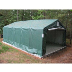 Rhino Shelter Garage 12’W x 20’L x 8’H (House Style) - GA122008H