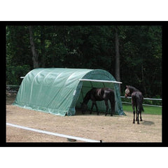 Rhino Shelter Garage (Round Style) 12’W x 20’L x 8’H - GA122008R