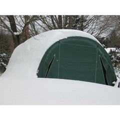 Rhino Shelter Garage (Round Style) 14’W x 24’L x 10’H - GA142410R