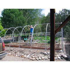 Rhino Shelters Greenhouse (Round Style) 12’W x 20’L x 8’H - GH122008R