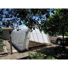 Rhino Shelters Greenhouse (Round Style) 12’W x 20’L x 8’H - GH122008R