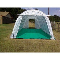 Rhino Shelters Greenhouse (Round Style) 12’W x 20’L x 8’H - GH122008R