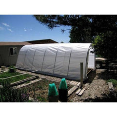 Rhino Shelters Greenhouse (Round Style) 12’W x 20’L x 8’H - GH122008R