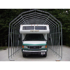 Rhino Shelter Instant Garage (Barn Style) 12’W x 20’L x 10’H - PB122010B