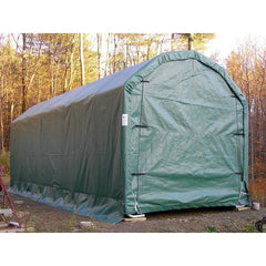 Rhino Shelter Instant Garage (Barn Style) 12’W x 20’L x 10’H - PB122010B