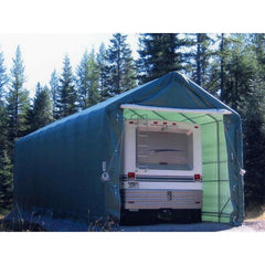 Rhino Shelters Instant Garage (Peak Style) 14’W x 42’L x 17’H - PB144217H