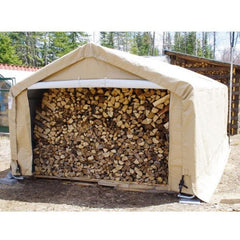 Rhino Shelter Storage Shed 10’W x 10’L x 8’H (House) - SH101008H