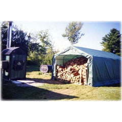 Rhino Shelter Storage Shed 12’W x 12’L x 8’H (House Style) - SH121208H