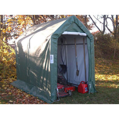 Rhino Shelter Storage Shed 5’W x 10’L x 8’H - SH051008H