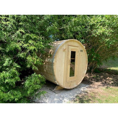 Dundalk LeisureCraft Harmony 2-4 Person Barrel Sauna - CTC22W