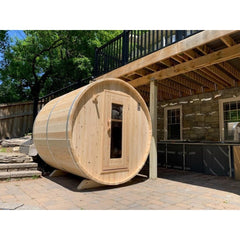 Dundalk LeisureCraft Harmony 2-4 Person Barrel Sauna - CTC22W