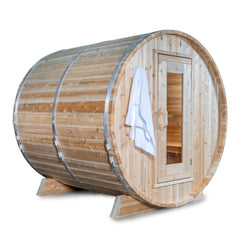 Dundalk LeisureCraft Harmony 2-4 Person Barrel Sauna - CTC22W