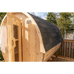 Dundalk LeisureCraft Harmony 2-4 Person Barrel Sauna - CTC22W