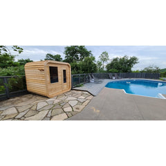 Dundalk LeisureCraft Luna 2-4 Person Sauna - CTC22LU