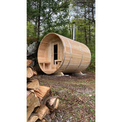 Dundalk Leisurecraft Serenity 2-4 Person Barrel Sauna - CTC2245W